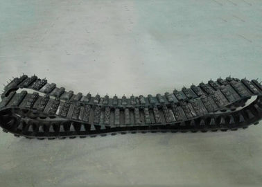Piccole piste materiali di gomma del carro armato, 50 cingoli di collegamento per i robot