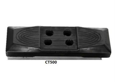 Riduzione di rumore nera dei cuscinetti di gomma dell'escavatore di colore per Hitachi EX120