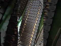 Pista di gomma di gatto delle nevi