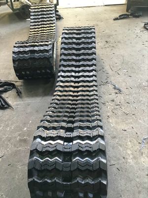 ZZS450X86X55/56 Zigzag Pattern Skid Steer Loader Tracce di gomma