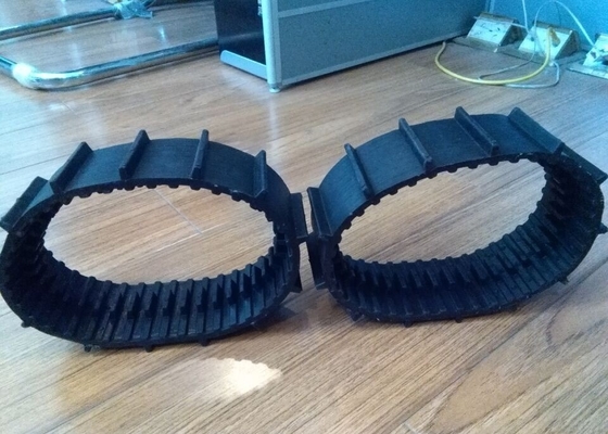 Passo di gomma di collegamenti 12.7mm delle piste 39 del piccolo robot del macchinario