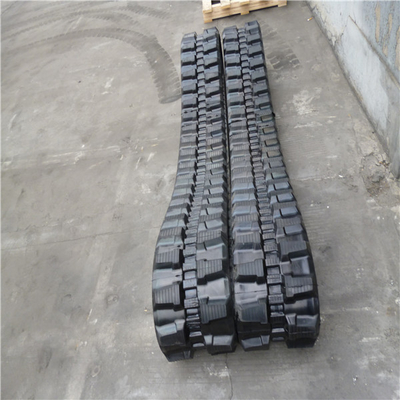 300 X 52,5 X 82W Tracce di gomma per escavatori per macchine da costruzione di escavatori