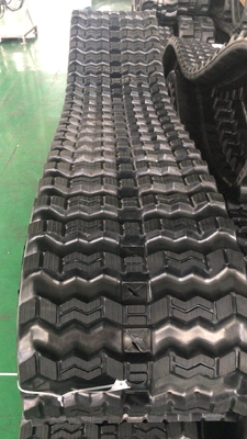 ZZS450x86x56 Zigzag Pattern Skid Steer Loader Dimensione Righe di gomma regolabile