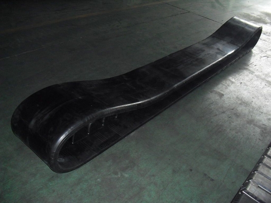 470x152.4x52 Disegno liscio o disegno inciso Tracce di gomma Asfalto Pavimentatore parti con 52 collegamenti