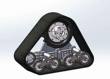 Sistema di pista di gomma della raccolta di Off Road