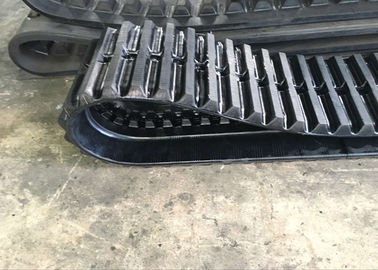 Parti di gomma flessibili dell'autocarro con cassone ribaltabile, tipo del cingolo sopra le piste della gomma della gomma