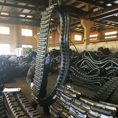 Tracciato di gomma 230x72x46 per macchine da costruzione