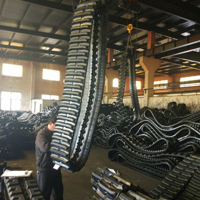 Tracciato di gomma 230x72x46 per macchine da costruzione