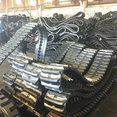 Traccia di gomma Rubber Crawler180x72x36 per mini caricatore