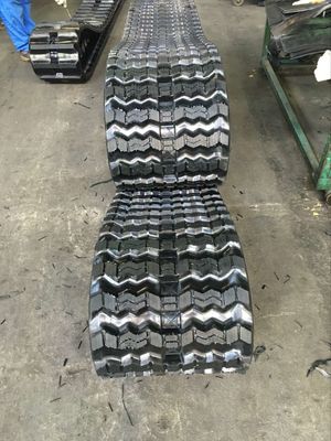 ZZS450X86X55/56 Zigzag Pattern Skid Steer Loader Tracce di gomma