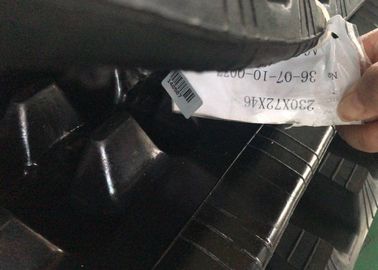 Tracciato di gomma 230x72x46 per macchine da costruzione