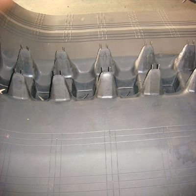 800x150x68 LD1000 Tracciato di gomma per scaricatori Ricambi per macchine da costruzione