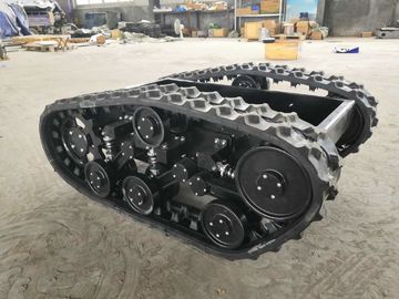telaio di gomma della pista del carico massimo 200KG con assorbimento di scossa per il robot
