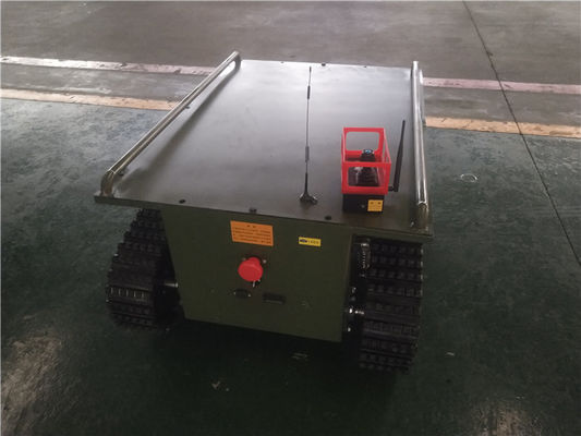 Telaio di gomma della pista del robot del cingolo del carico 100KG