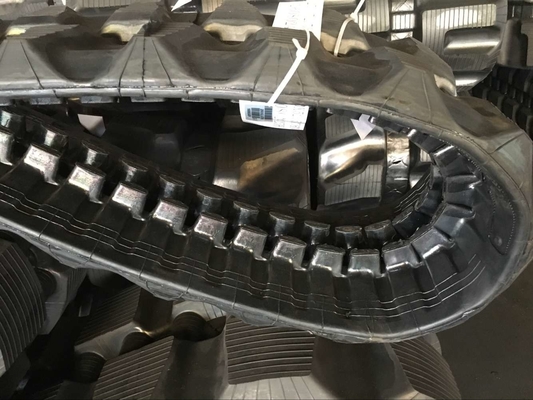 Escavatore libero unito Rubber Tracks For KOMATSU PC20UU di larghezza di 250mm