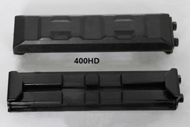 La clip nera sostituibile sulla pista di gomma riempie la lunghezza di riduzione di rumore 400mm